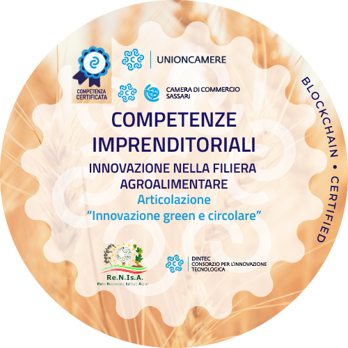 Competenze imprenditoriali. Innovazione nella filiera agroalimentare - Articolazione “Innovazione green e circolare”